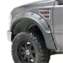 Pfff3004t  -  2 Inch Tire Coverage Textured Black Abs Plastic Set Of 4 1