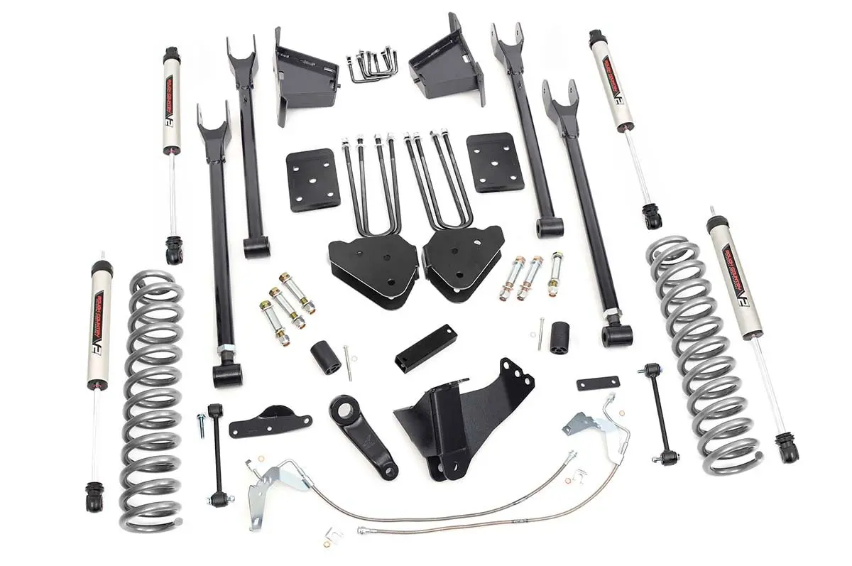 59270  -  8 Inch Lift Kit - 4 Link - V2 - Ford F-250/F-350 Super Duty 4Wd (2008-2010) 1