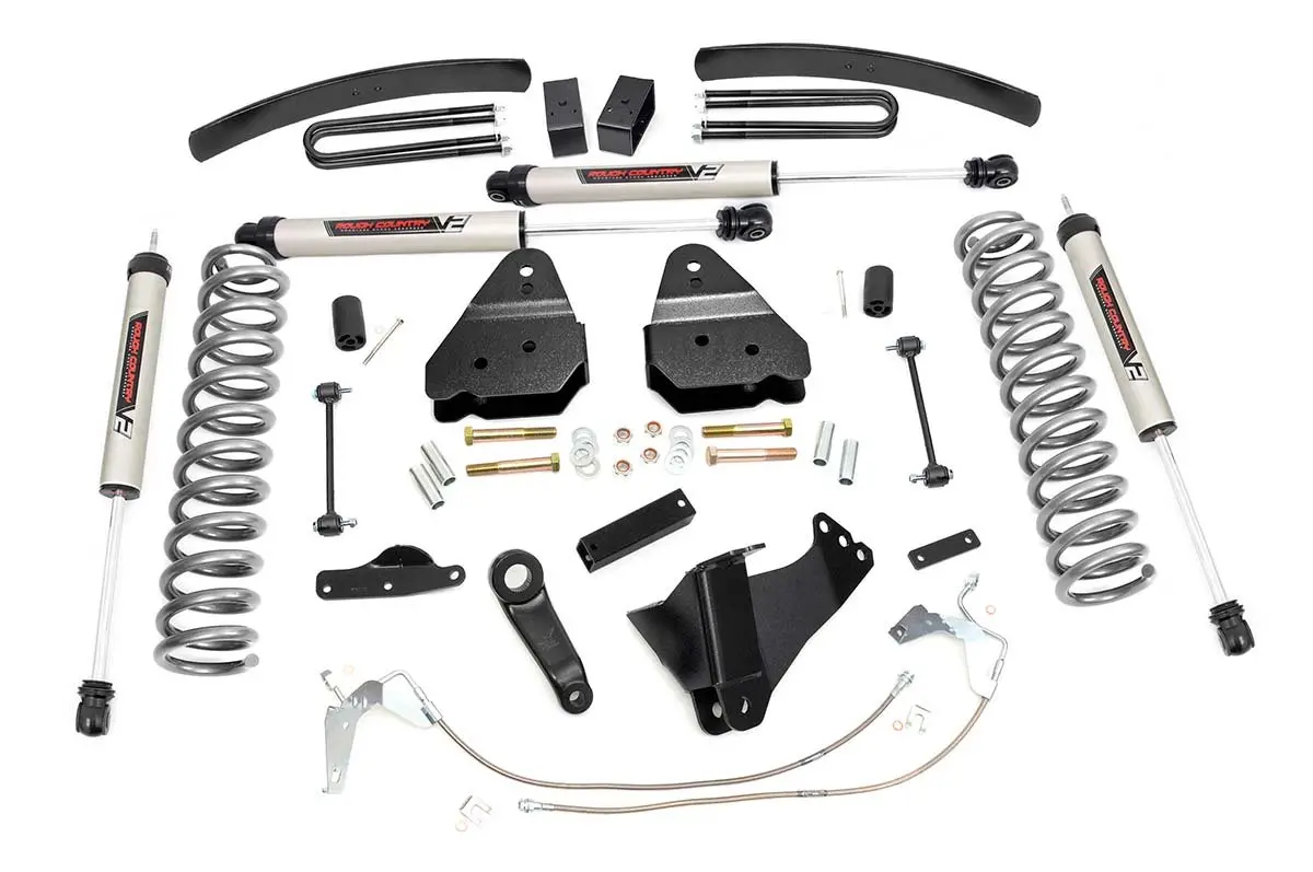 59470 - 6 Inch Lift Kit - Diesel - V2 - Ford F-250/F-350 Super Duty 4Wd (2008-2010) 1