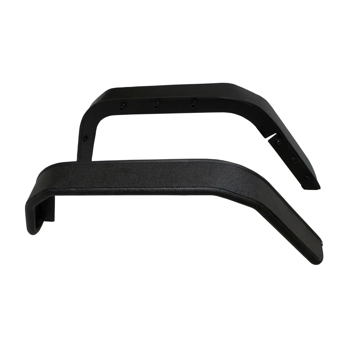 J052rf  -  5.5 Inch Tire Coverage Textured Pwdr Ctd Black 1.5 Inch Steel Tubing Set Of 2 1