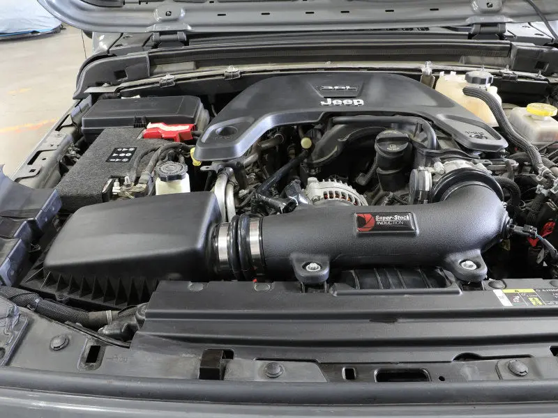 Afe Super Stock Induction System Pro 5R Media Jeep 18-21 Wrangler Jl / 20-21 Gladiator Jt V6-3.6L 2