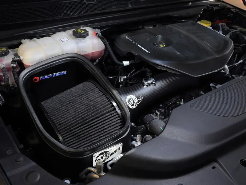 Afe 2025+ Dodge Ram 1500 Rho Track Series Carbon Fiber Cold Air Intake System W/ Blk Pro 5R Filter 2