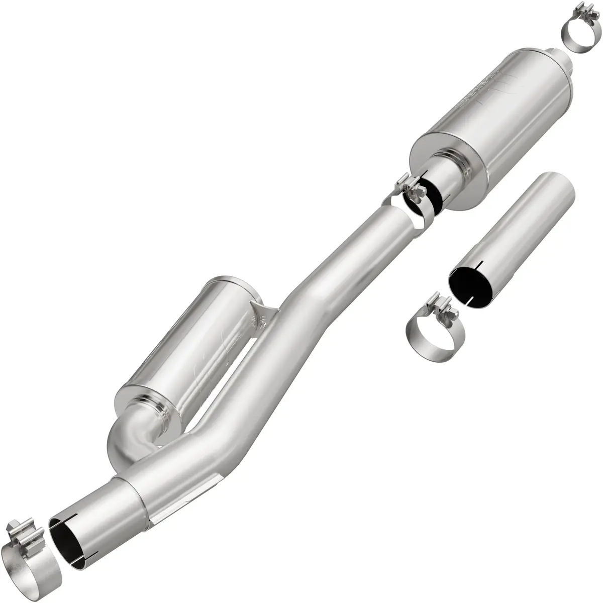 19533  -  Direct-Fit Muffler Replacement Kit With Muffler 1