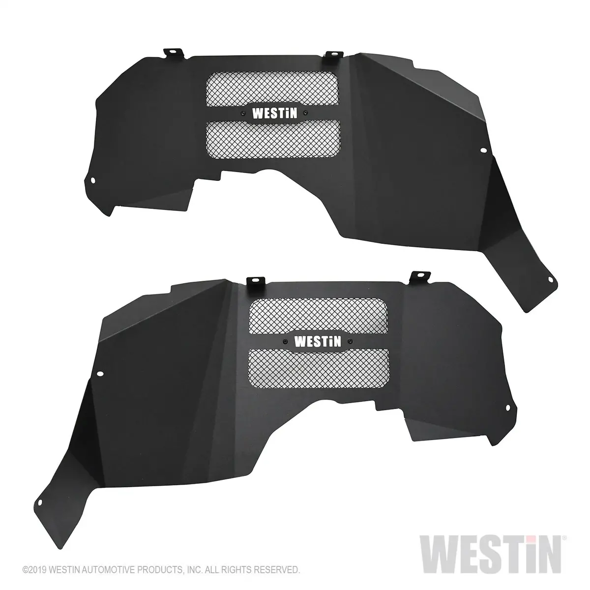 62-11025  -  Inner Fenders; Front; Textured Black; 1