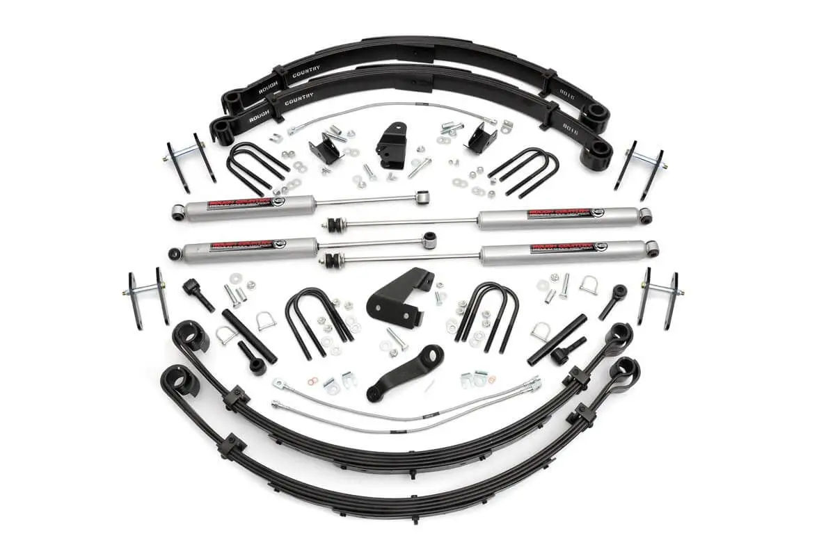 622M.20  -  6 Inch Lift Kit - Manual Steer - Jeep Wrangler Yj 4Wd (1987-1995) 1