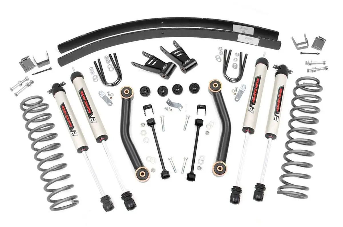 62370  -  4.5 Inch Lift Kit - V2 - Rear Aal - Jeep Cherokee Xj 2Wd/4Wd (1984-2001) 1