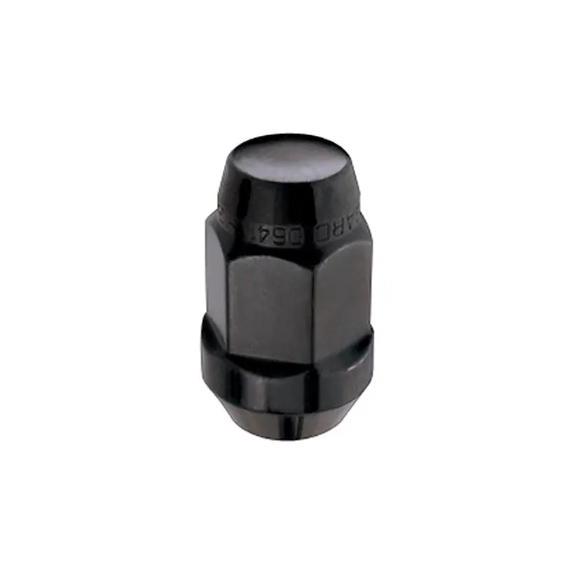 64015  -  Bulge Cone Seat Style Lug Nuts-Black 1