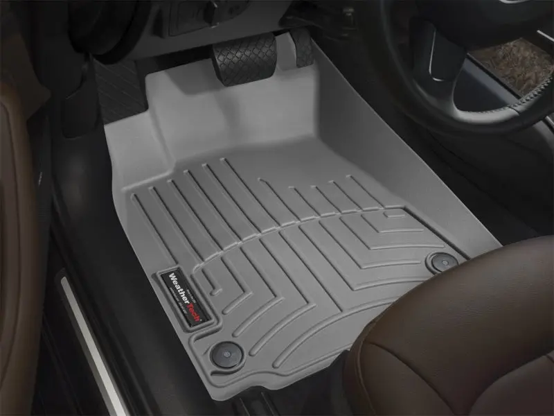 Weathertech 99-00 Chevrolet Silverado Crew Cab Front Floorliner - Grey 1