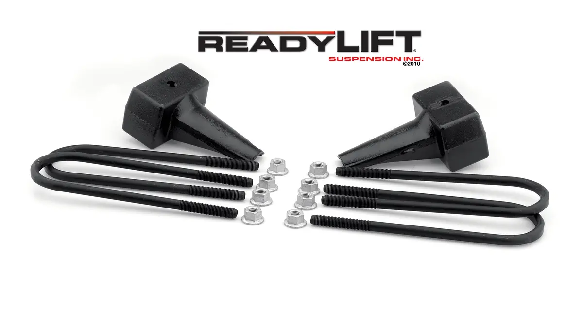 Readylift 1999-2010 Ford F250/F350/F450 4'' Rear Block Kit 1