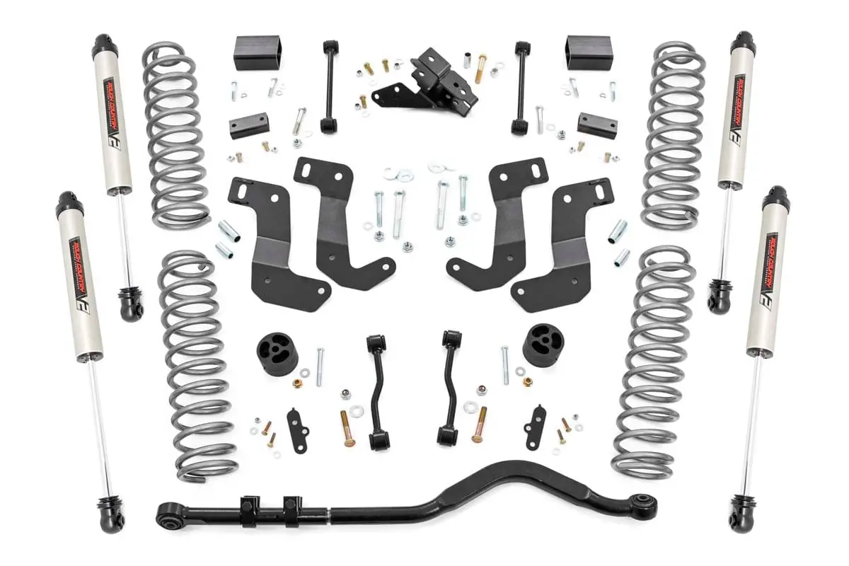 79570  -  3.5 Inch Lift Kit - C/A Drop - Stage 1 - V2 - Jeep Wrangler Unlimited (24-25) 1