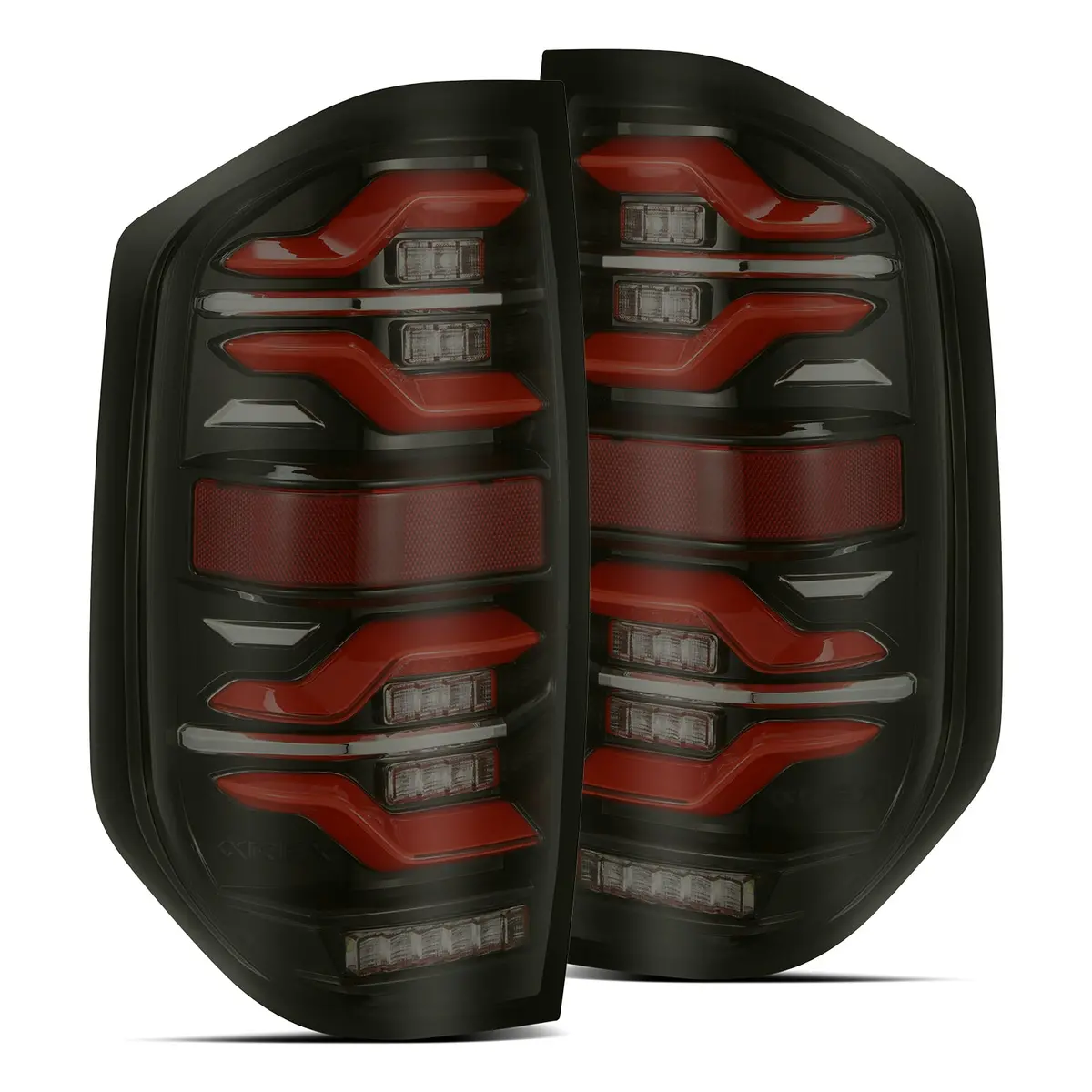 672050  -  Led Taillights Black-Red 1
