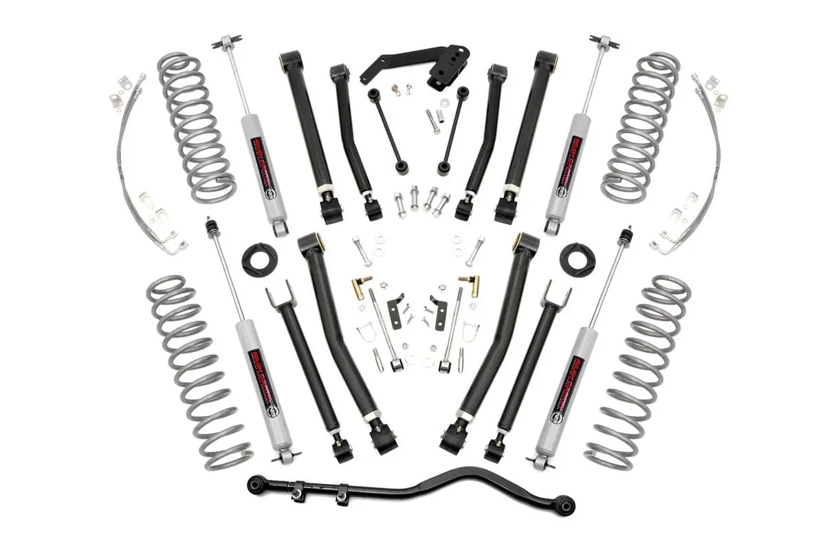 67430 - 4 Inch Lift Kit - X-Series - Jeep Wrangler Unlimited 2Wd/4Wd (2007-2018) 1