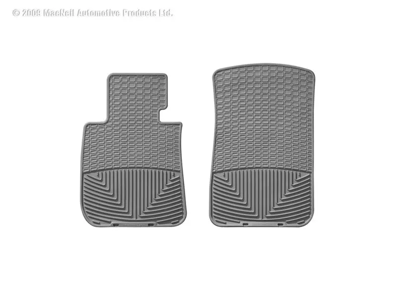 Weathertech 05+ Chevrolet Cobalt Front Rubber Mats - Grey 1