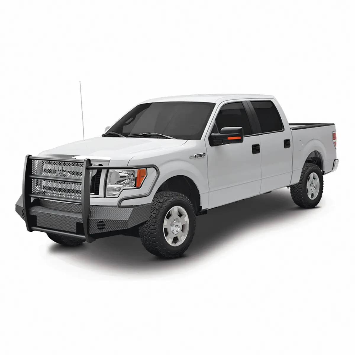Fx3013  -  1 Pc Direct Fit W/Grille Grd And Grille Mesh Black Steel 1