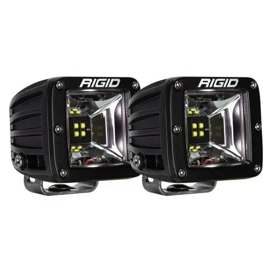 68200  -  Radiance Scene Light W/White Backlight, Surface Mount, Black Housing, Pair 1