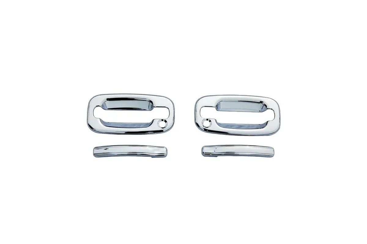 685201  -  Chrome Door Handle Cover 2 Pc. - W/Keypad 1