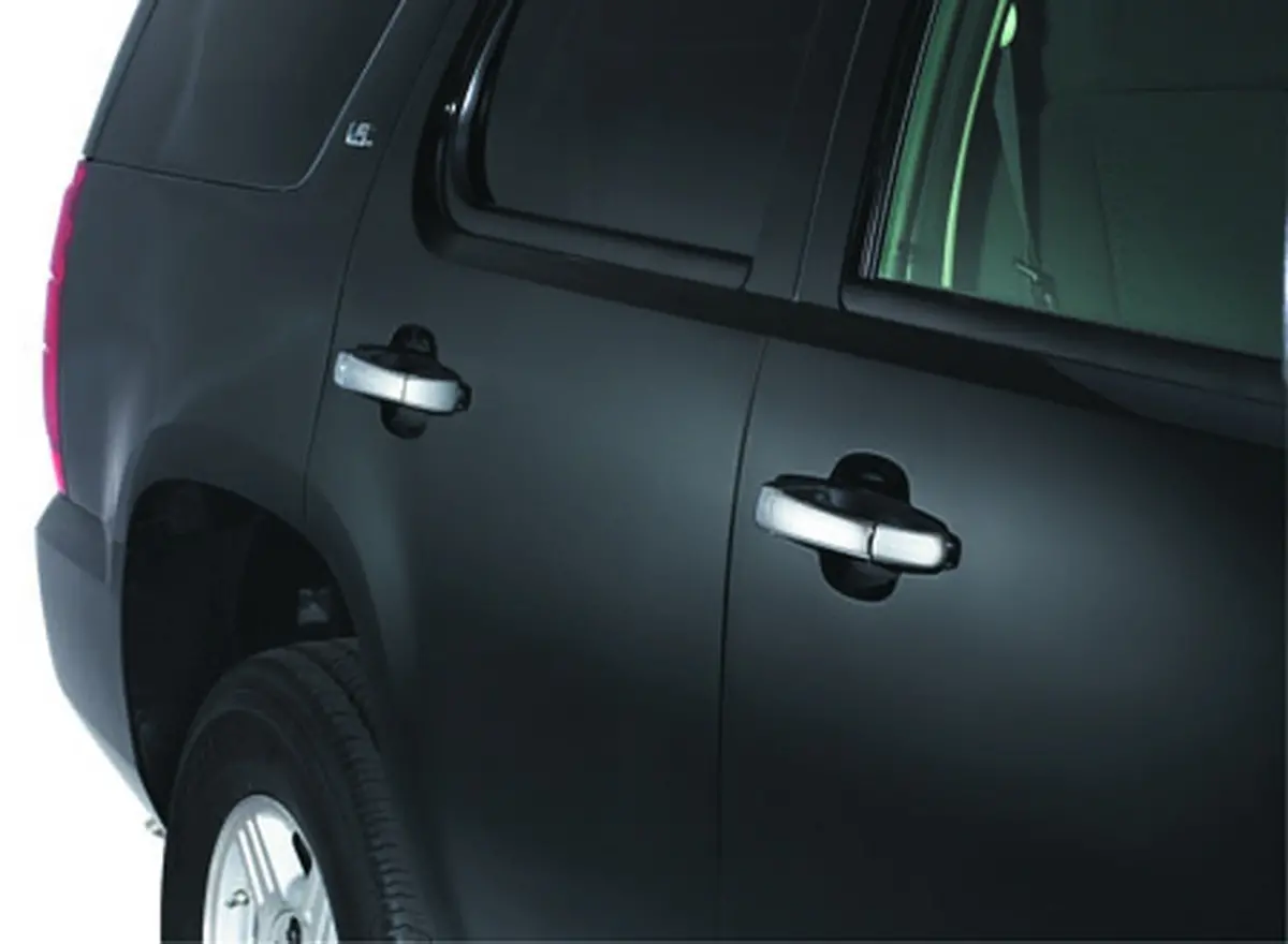 685402  -  Chrome Door Lever Cover - 4 Pc. - Handle Only 1