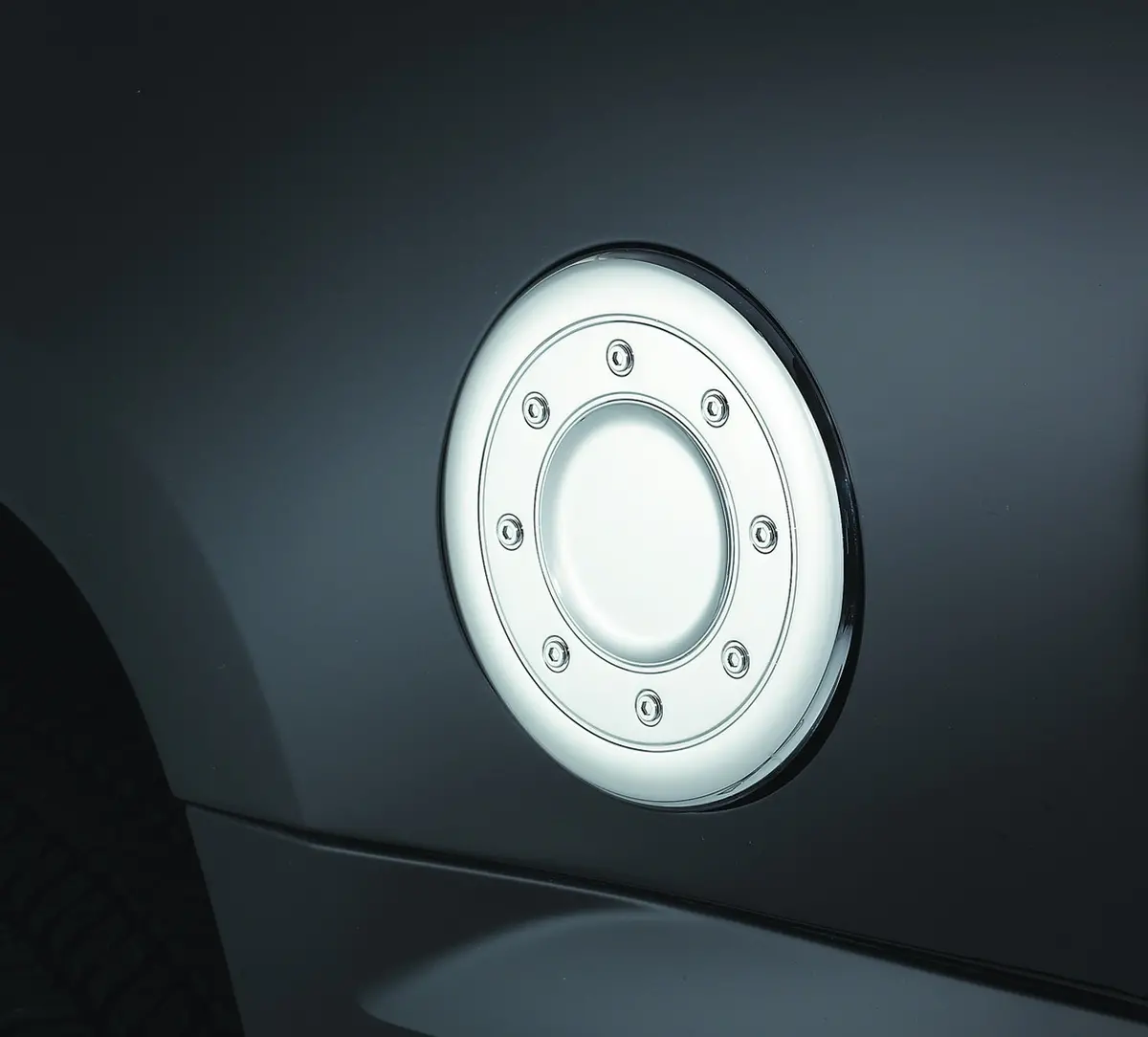 688771  -  Chrome Fuel Door Cover 1