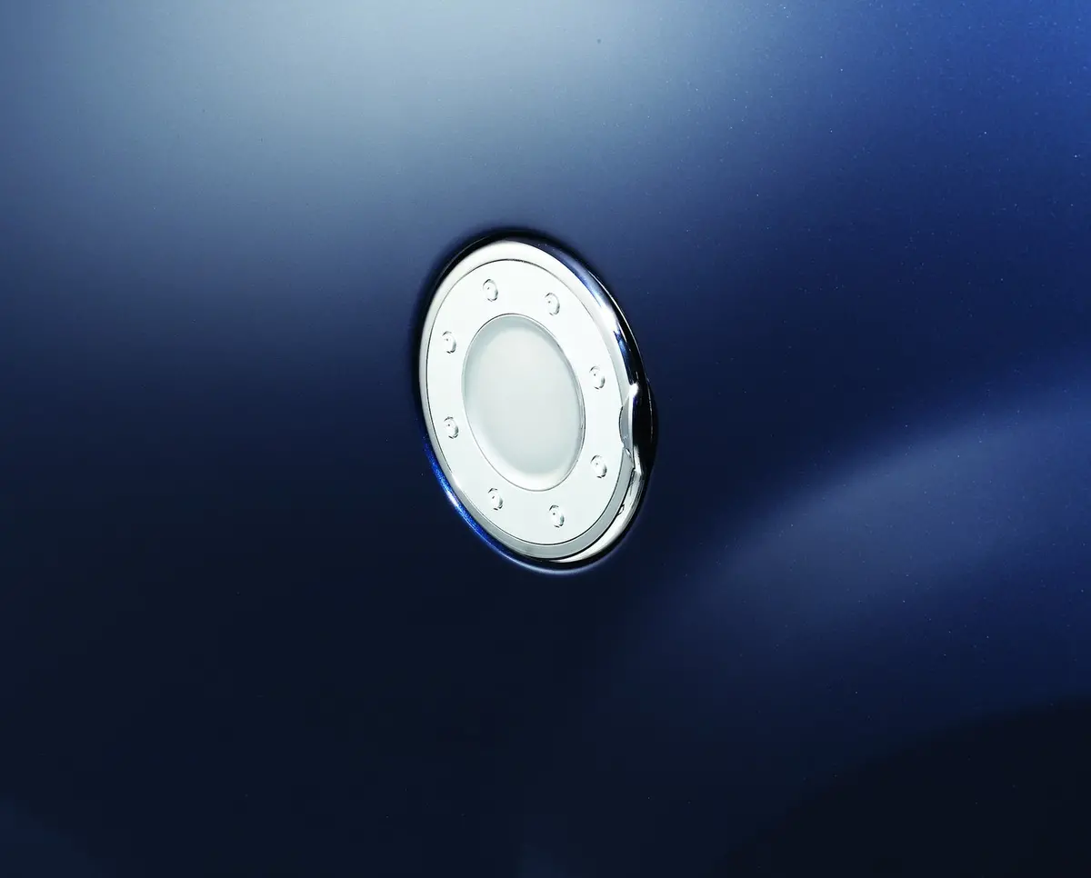 688772  -  Chrome Fuel Door Cover 1