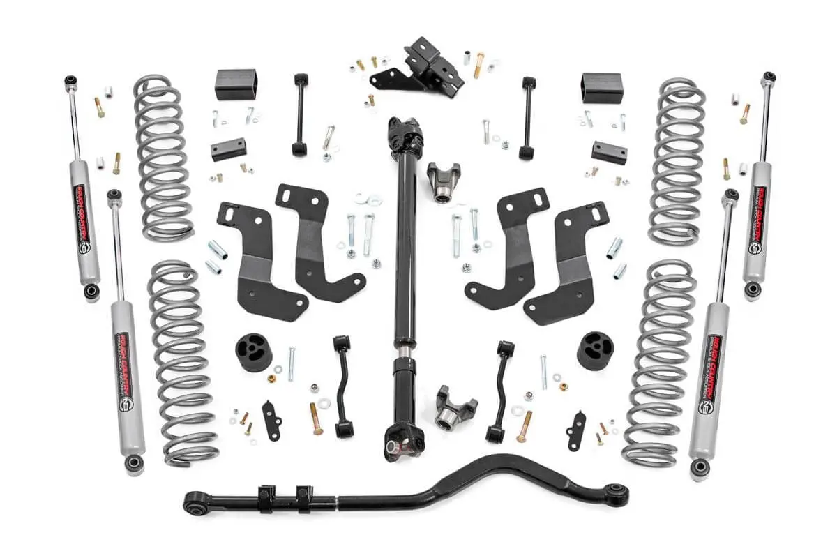 90530  -  3.5 Inch Lift Kit - C/A Drop - Front D/S - Jeep Wrangler Jl Rubicon (18-23) 1
