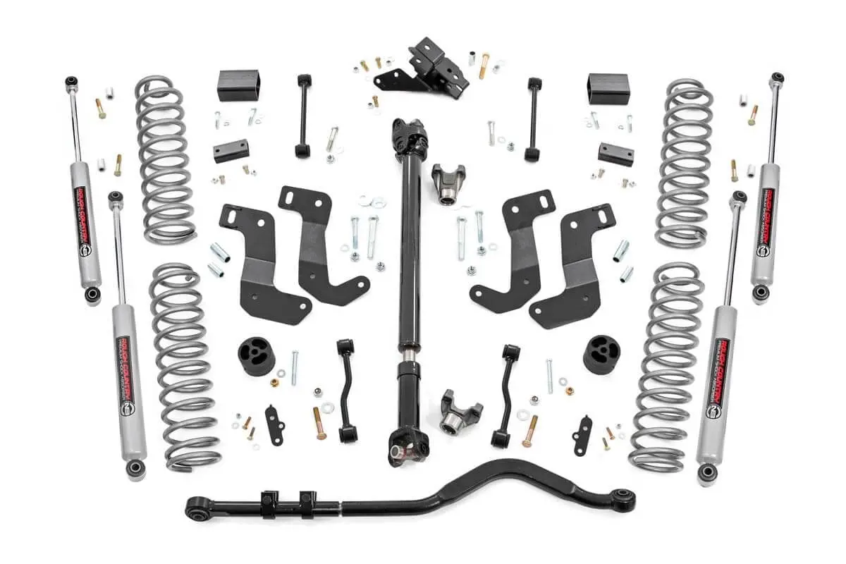 94030  -  3.5 Inch Lift Kit - C/A Drop - Fr D/S - Jeep Wrangler Unlimited 4Wd (24-25) 1