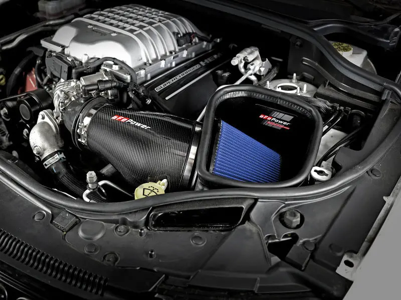 Afe Track Series Carbon Fiber Pro 5R Ais - 2018 Jeep Grand Cherokee Trackhawk (Wk2) V8-6.2L(Sc) 2