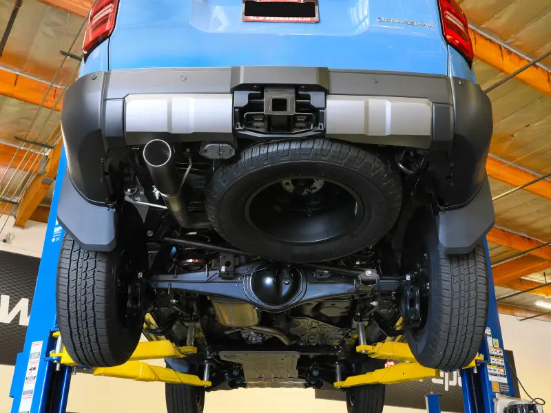 Afe 24-25 Toyota Land Cruiser 2-1/2In To 3In 304 Ss Cat-Back Exhaust System W/ Black Tip 2