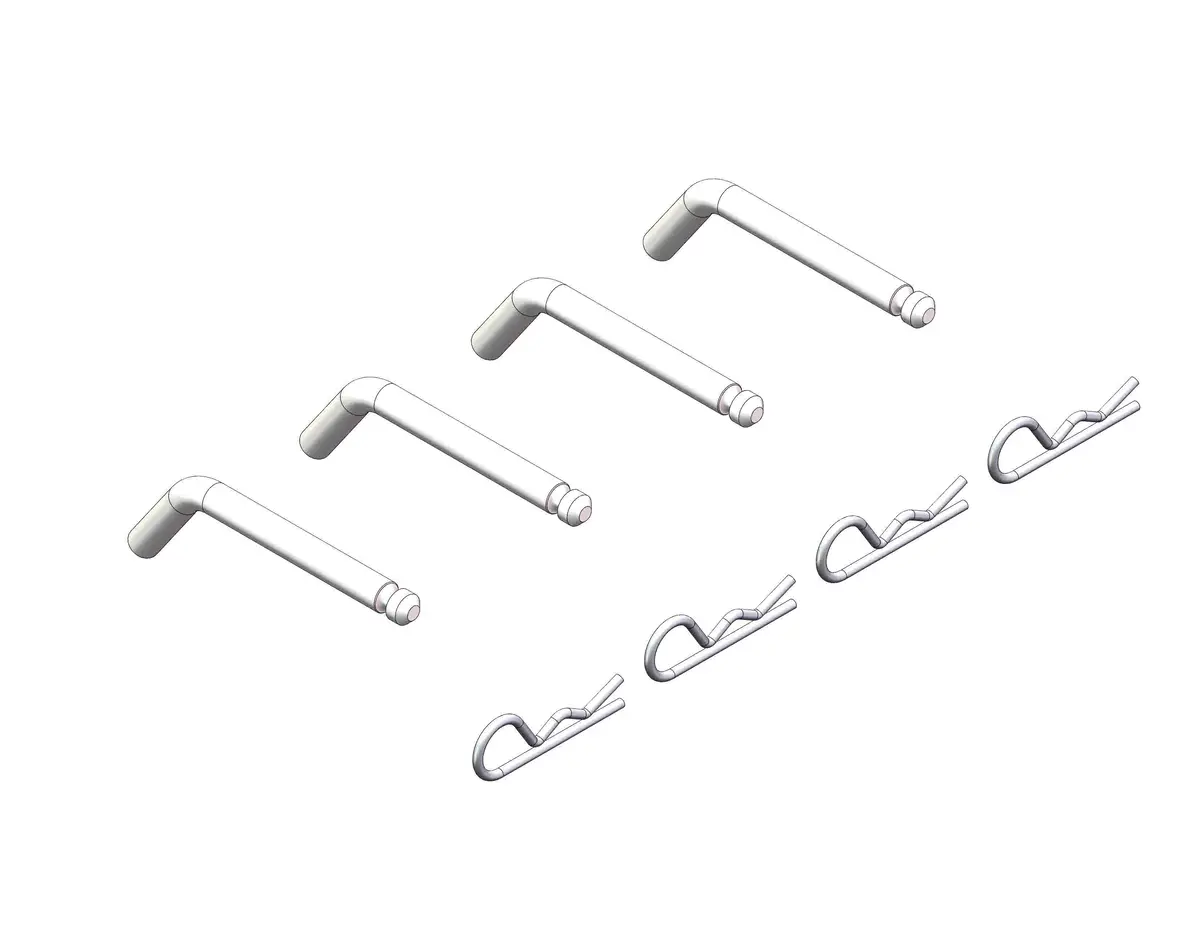 31576  -  Base Rail Kit For Husky 31318 And 31326 1