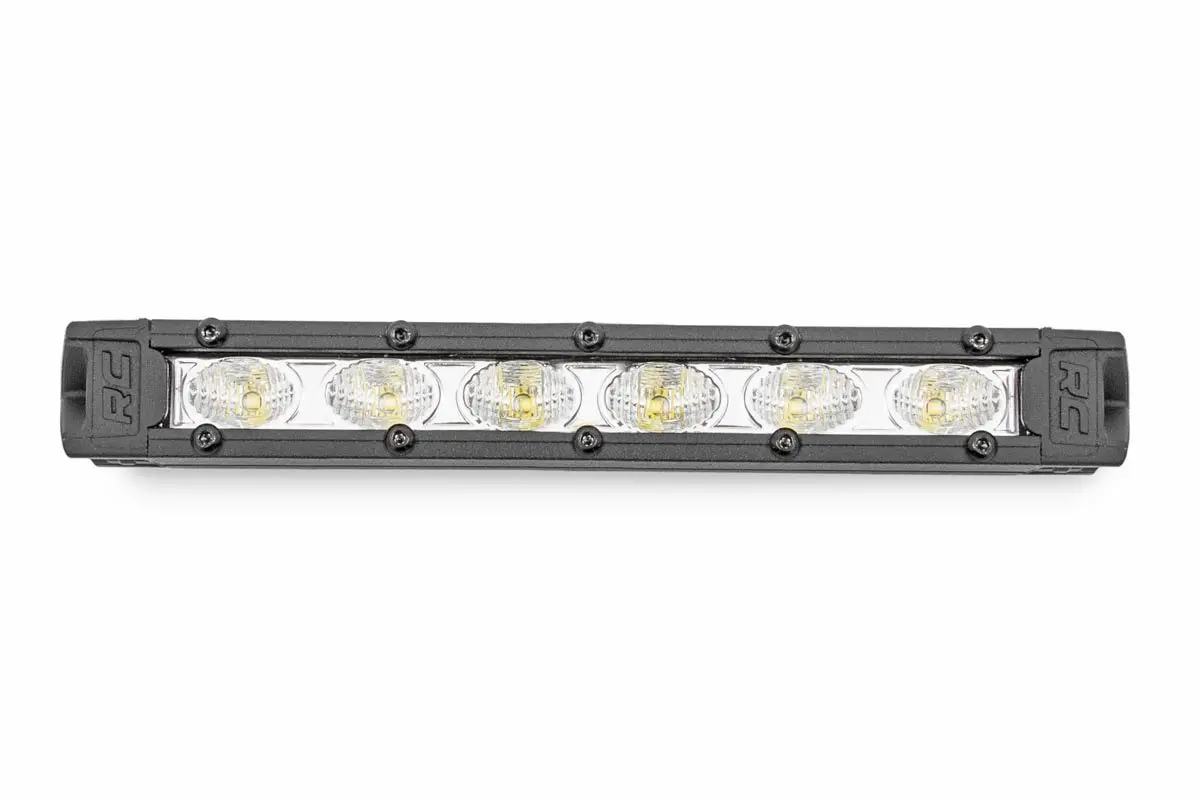 70406A - 6 Inch Chrome Series Led Light Bar- Slim Line - Pair 2