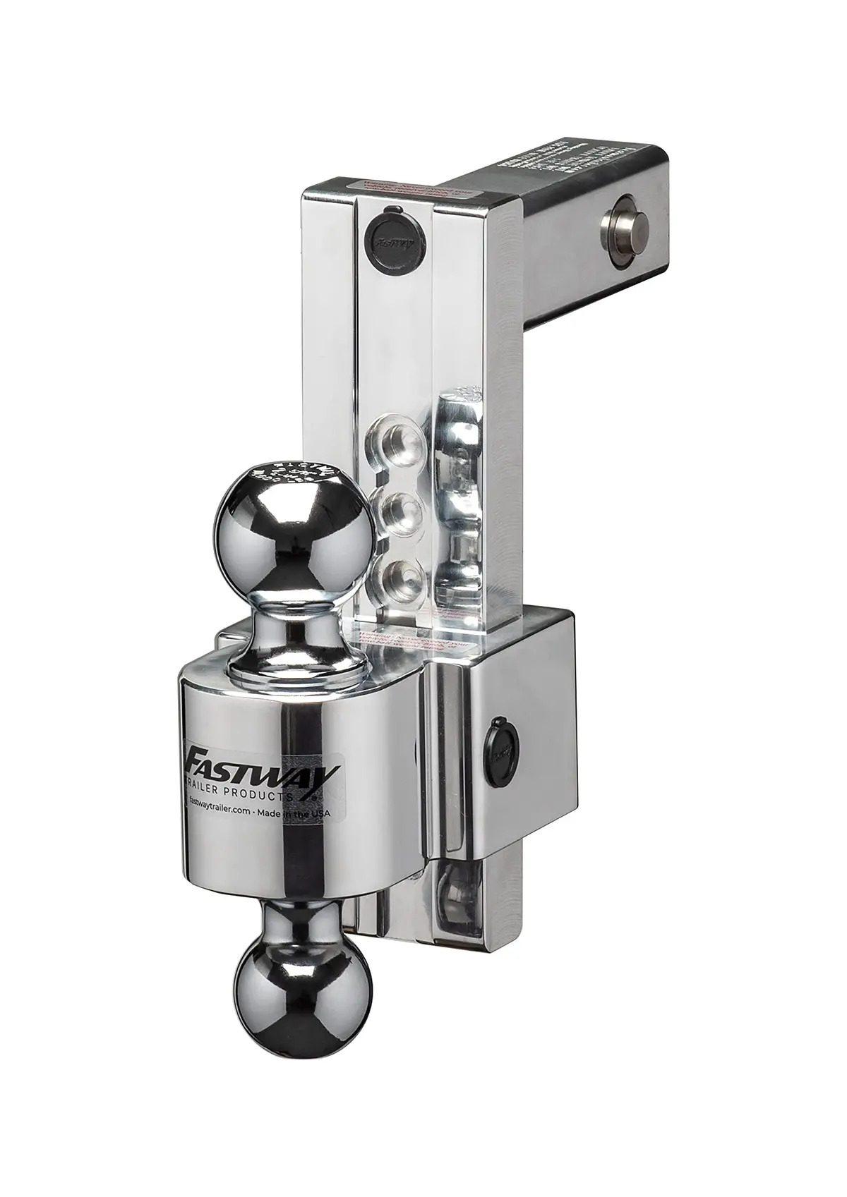 44-00-4800  -  Flash 8" Secure Locking 2" Shank 2" And 2-5/16" Chromed Balls 1