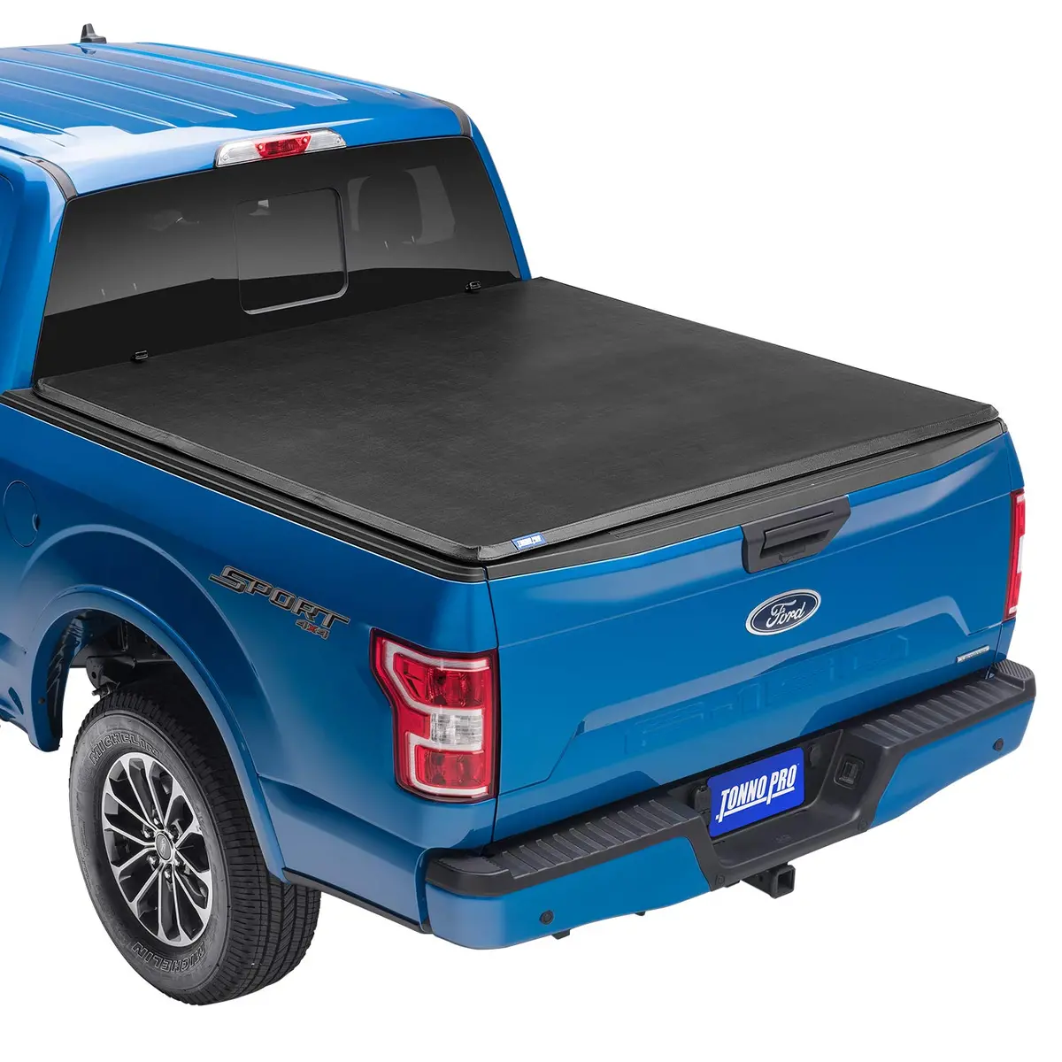 Hf-365  -  Hard Fold Tri-Folding Tonneau Cover For 2015-2020 Ford F-150; 6.7 Ft. Bed 1