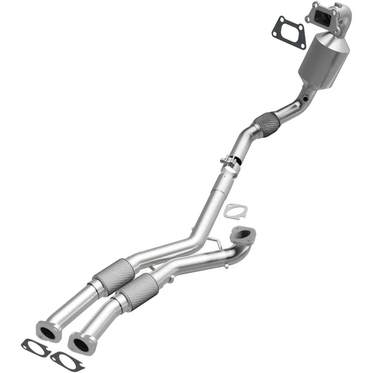 5582647  -  Catalytic Converter With Integrated Exhaust Manifold 1