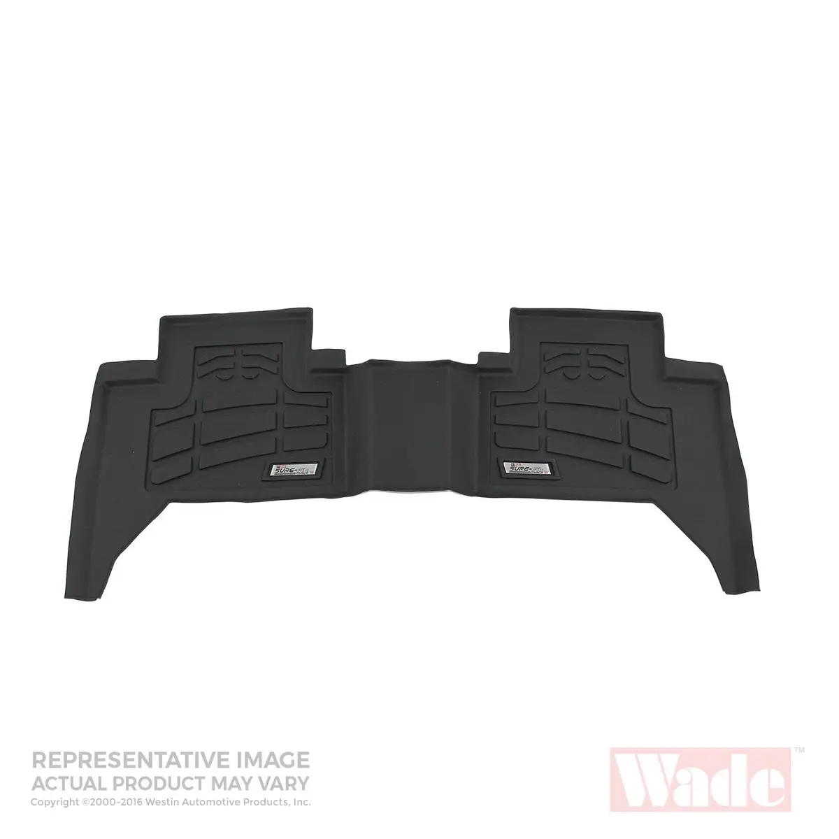 72-112038  -  Sure-Fit Floor Liner; Black; Rear; 1