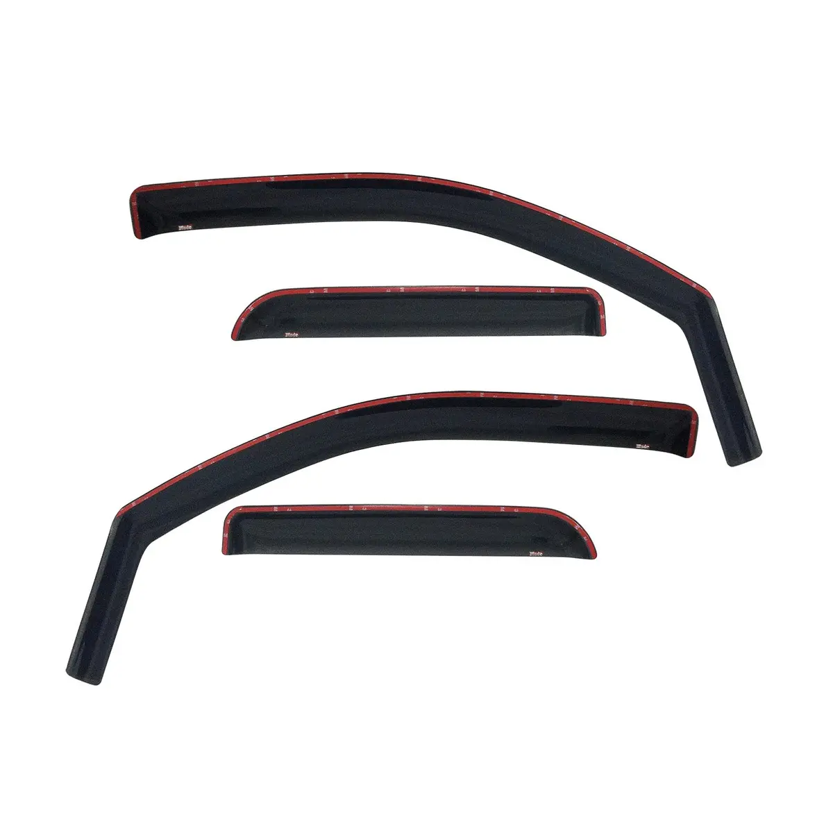 72-35493  -  In-Channel Wind Deflector; 4 Pc.; Smoke; For Quad Cab; 1