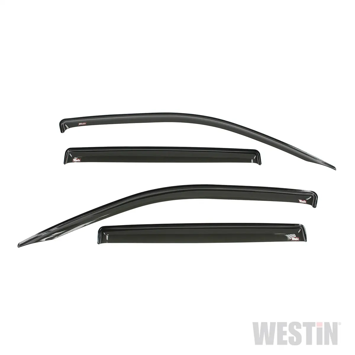72-44480  -  Slim Wind Deflector; 4 Pc.; Smoke; 1