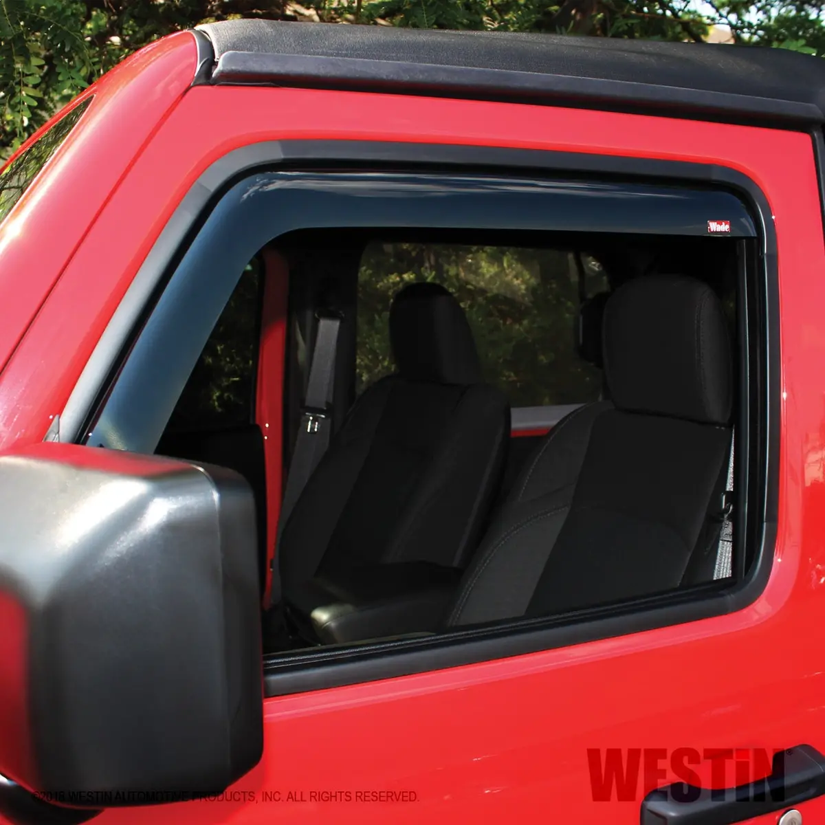 72-51467  -  In-Channel Wind Deflector; Front; 2 Pc.; Smoke; 1