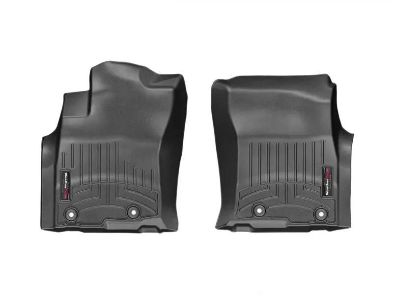 Weathertech 13+ Toyota 4Runner Front Floorliner - Black 1