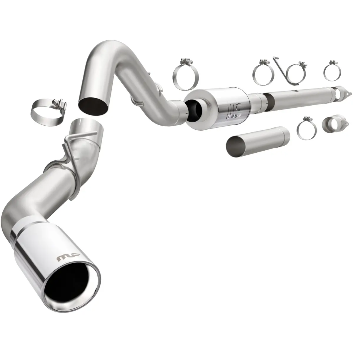 Street Series Stainless Cat-Back System 1