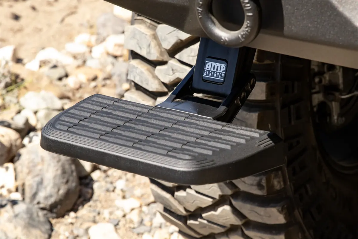 75321-01A  -  Bedstep Flp Dwn Bmpr Stp 118 Wrangler Jl Works W/Some Factory/Aftermarket Bmprs 1