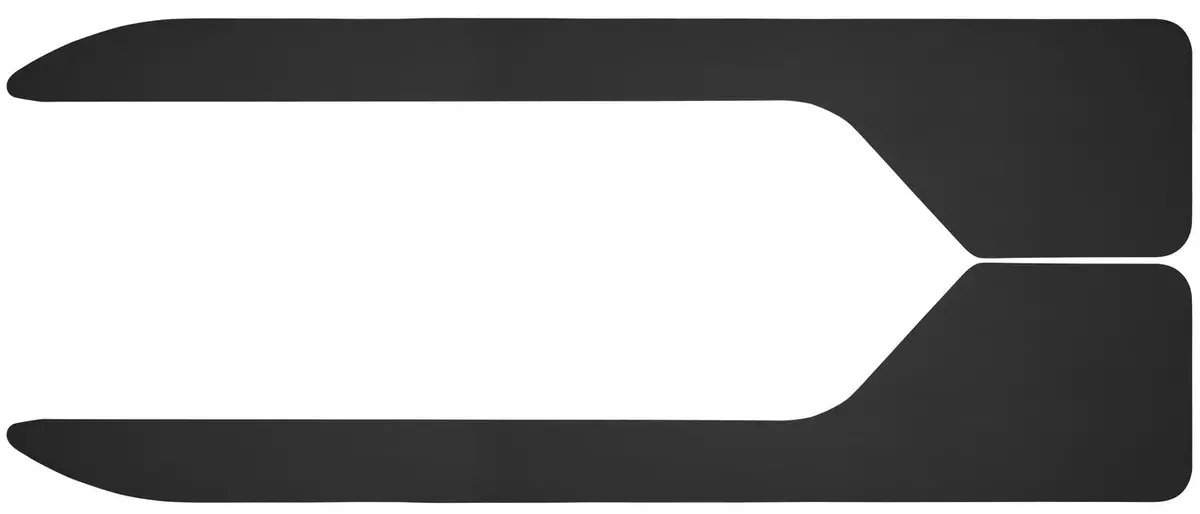 Mud Flaps - Long John Flare Flaps 12" Wide - 48" Length 1