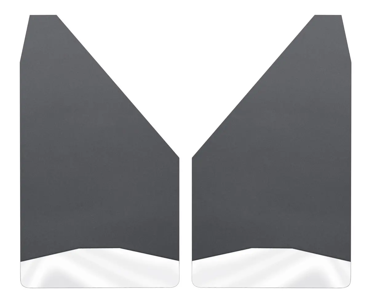 Mud Flaps - Universal Mud Flaps 12" Wide - Stainless Steel Weight 1