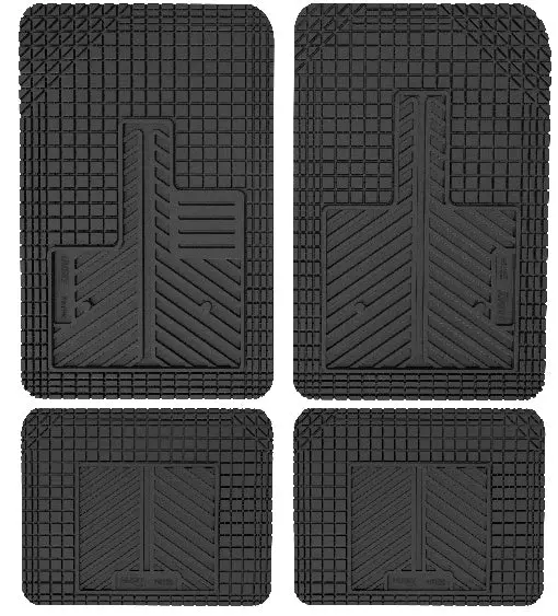 Uni-Fit Floor Mats - Front And Rear Floor Mats 1
