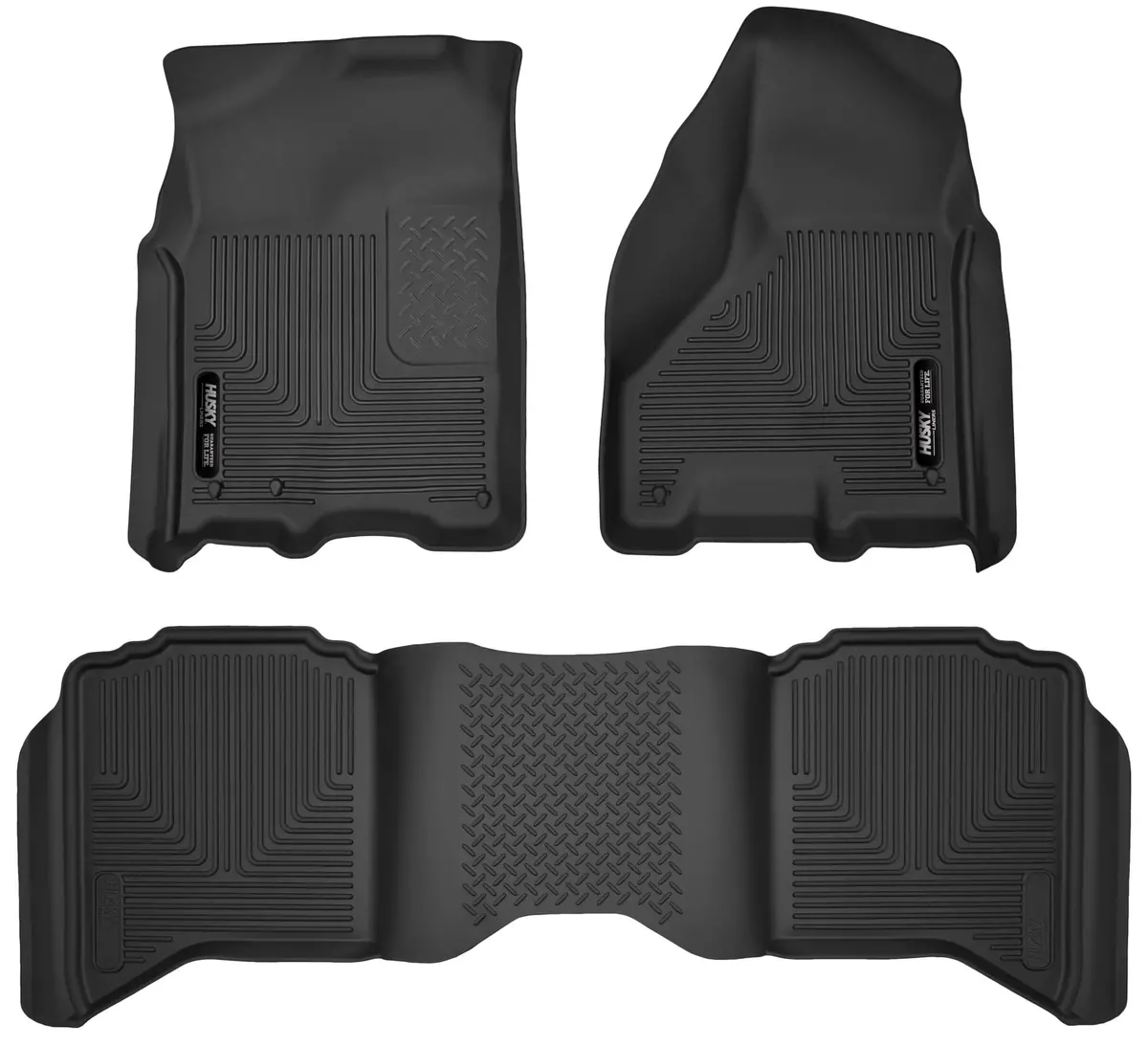 X-Act Contour - Front & 2Nd Seat Floor Liners 1