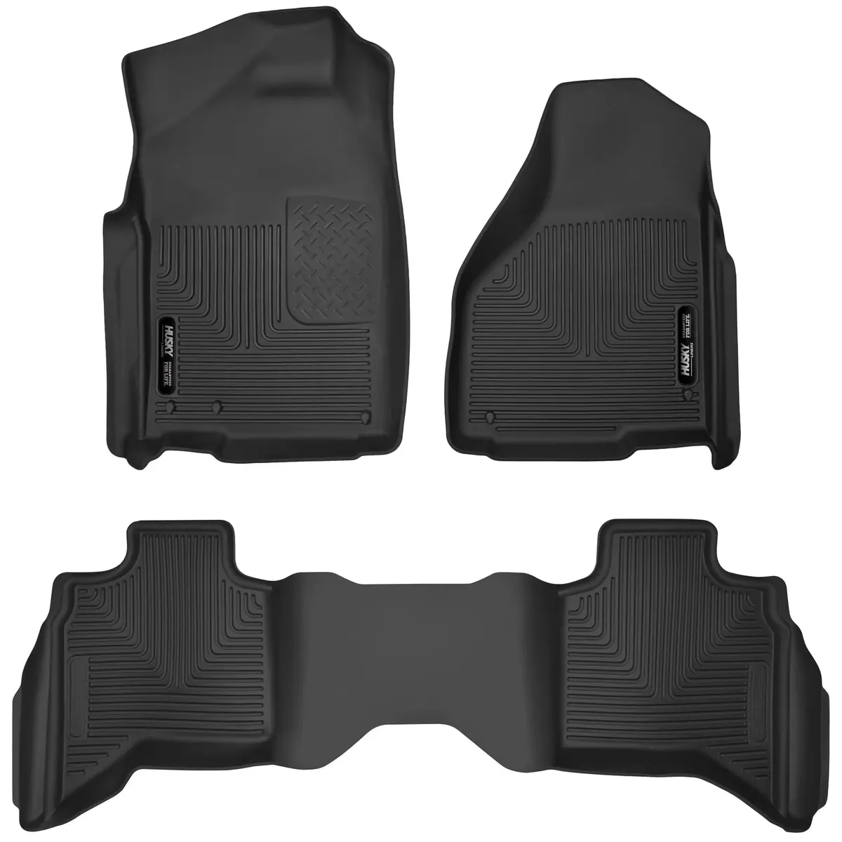 X-Act Contour - Front & 2Nd Seat Floor Liners 1