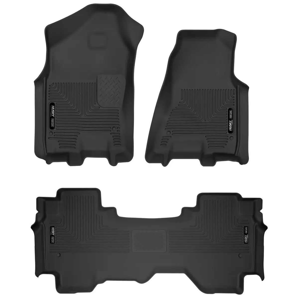 X-Act Contour - Front & 2Nd Seat Floor Liners 1