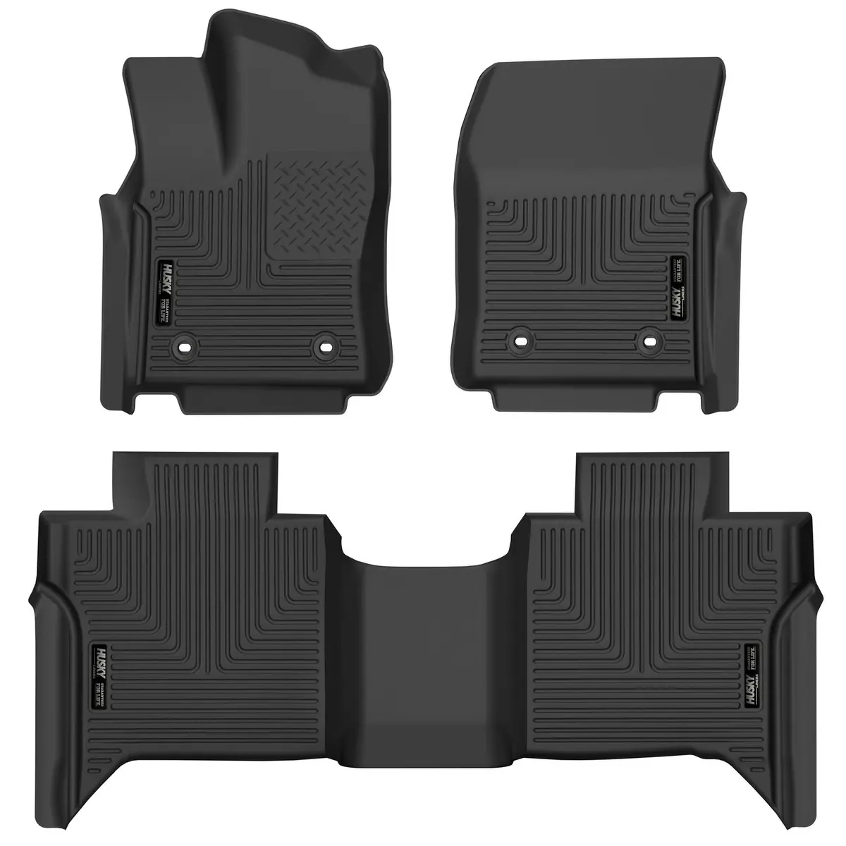 X-Act Contour - Front & 2Nd Seat Floor Liners 1