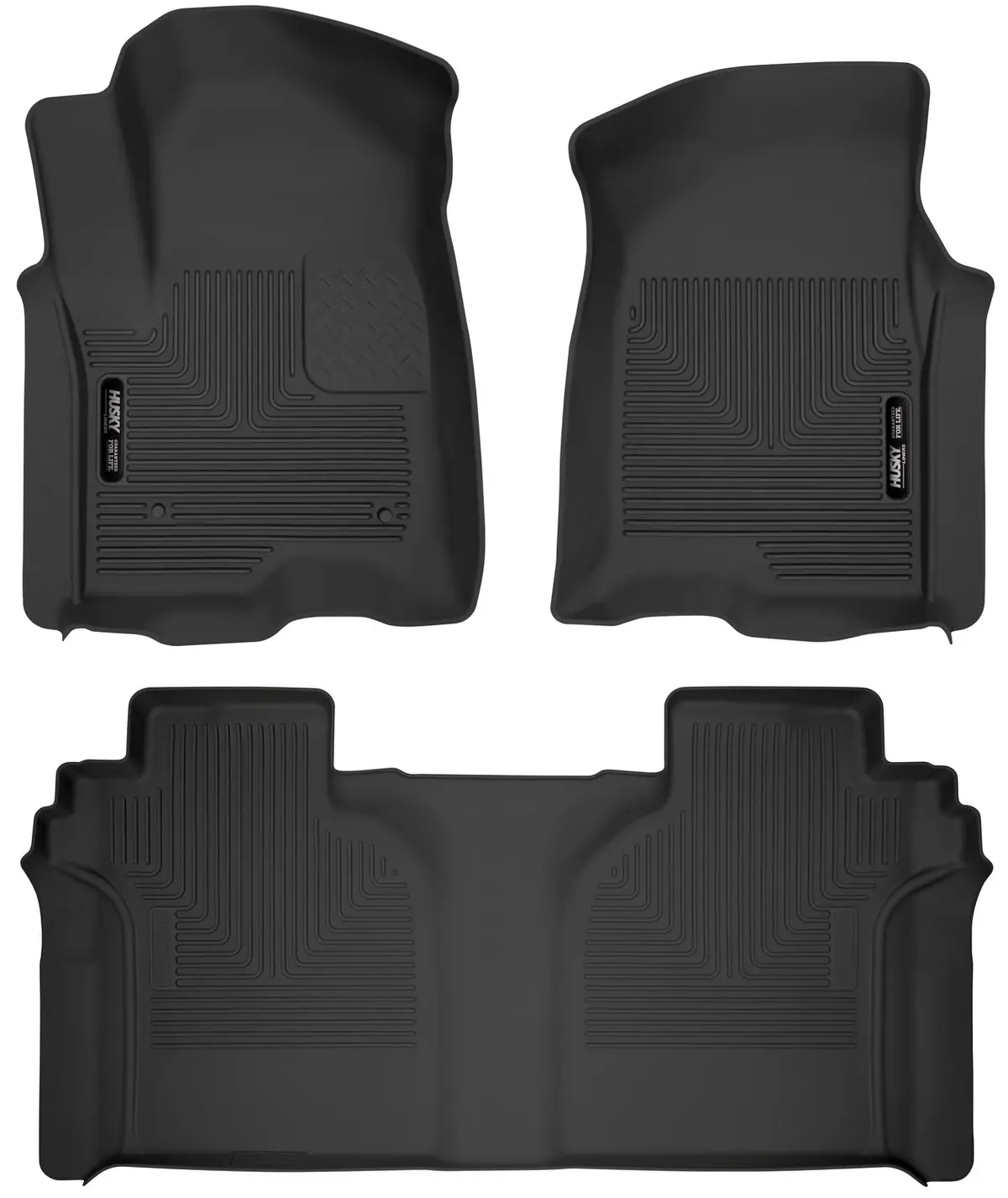 X-Act Contour - Front & 2Nd Seat Floor Liners 1