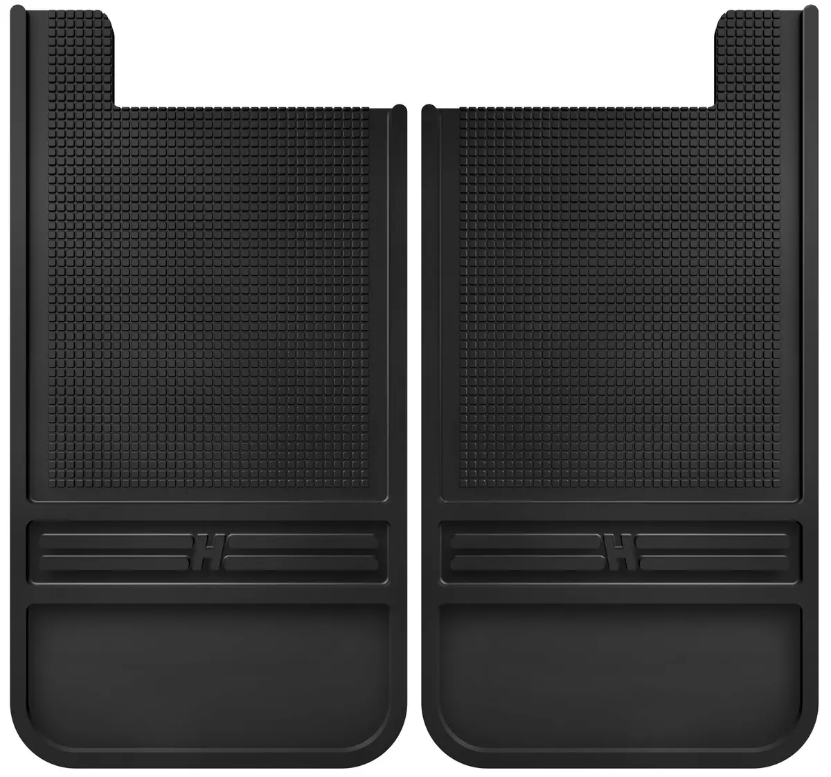 Muddog Mud Flaps - Rubber Rear Mud Flaps - 12In W/O Weight 1