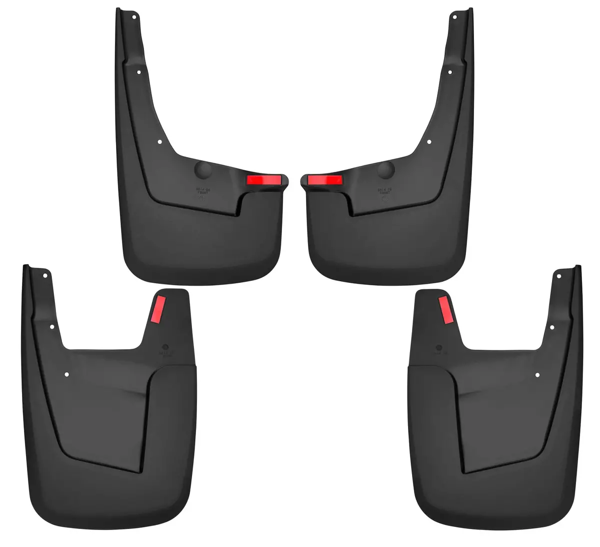 Custom Mud Guards - Front And Rear Mud Guard Set 1