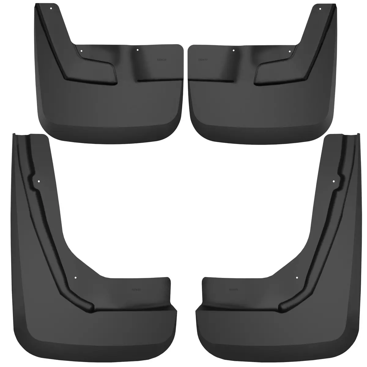 Custom Mud Guards - Front And Rear Mud Guard Set 1